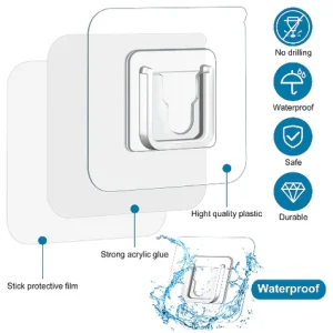 Smart Wall Hooks( 1 box + 1 box free)