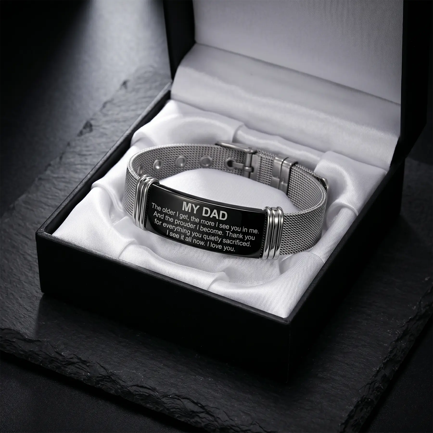 My Incredible Dad Bracelet in gift box